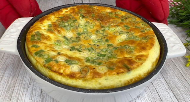  омлет с лук 