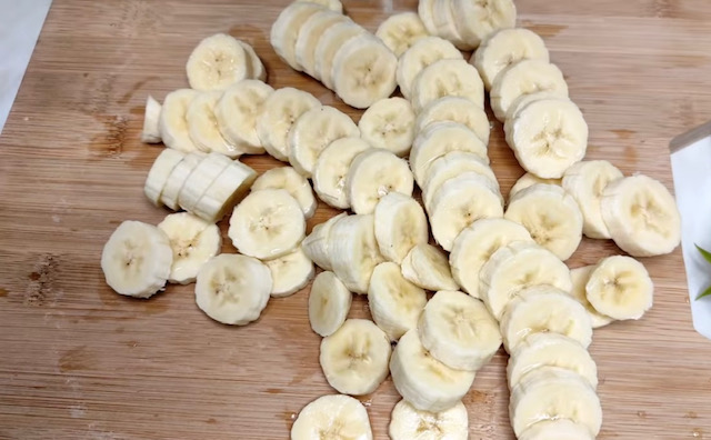 филийки банани