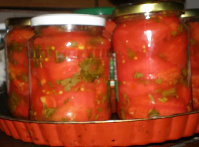 стерилизиране домати