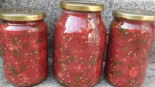 домати за зимата рецепта