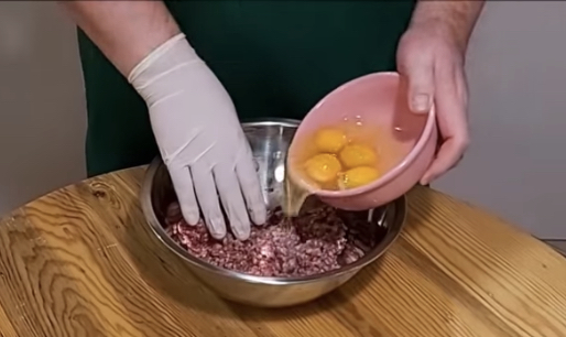 кайма с яйца
