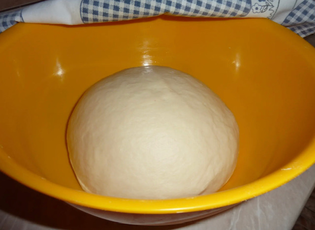 тесто преди втасване