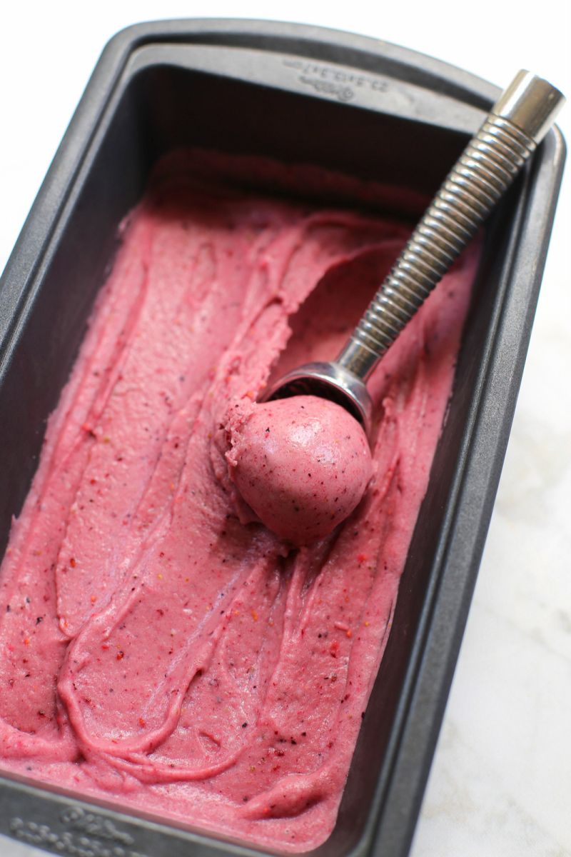 домашен плодов сладолед