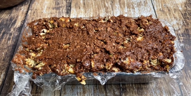 смес във форма за кекс