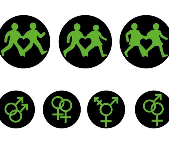 Лондонските светофари осъмват с образите на гей-двойки
