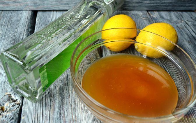 лимон с мед и водка