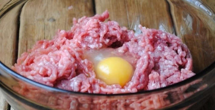 кайма с яйце