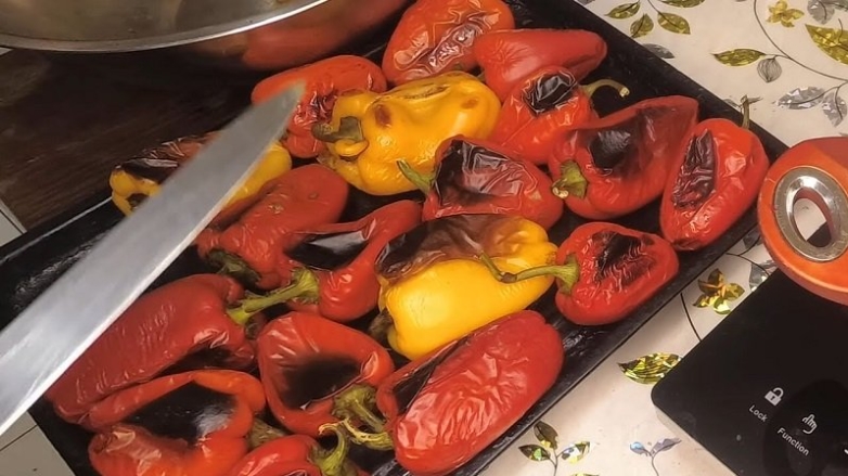 печени чушки
