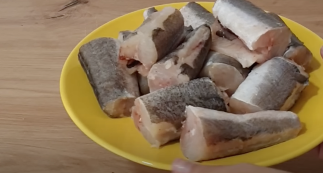 парчета риба