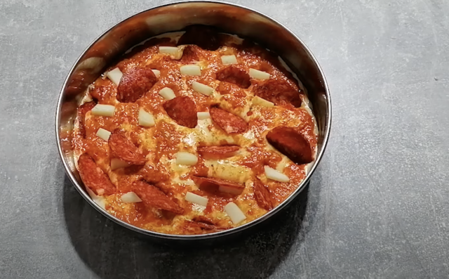  закуска с шунка и кашкавал 