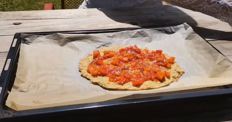 пица с овесени ядки