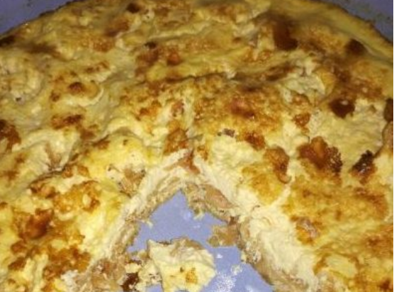 домашна млечна баница с юфка