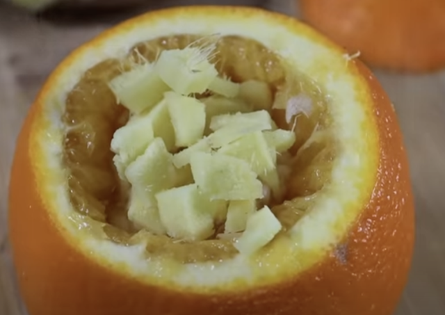  портокал с джинджифил 