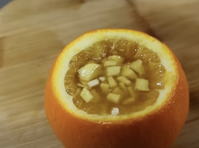  портокал с мед и джинджифил 