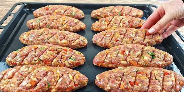  великански шарени кюфтета 