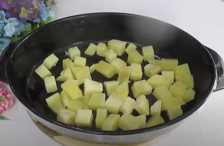 картофи в тавата