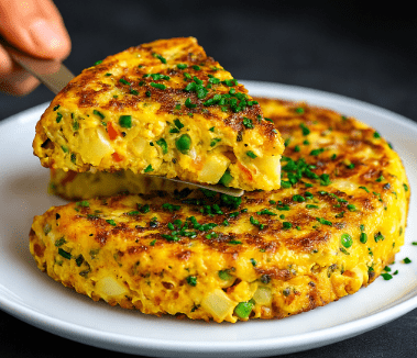  парче омлет от тиквички 