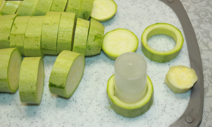  кръгчета тиквички 