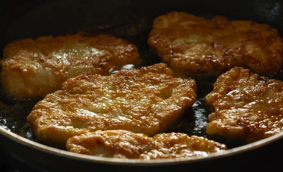 пържоли в тигана