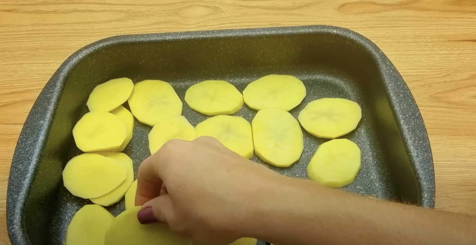 картофи колелца