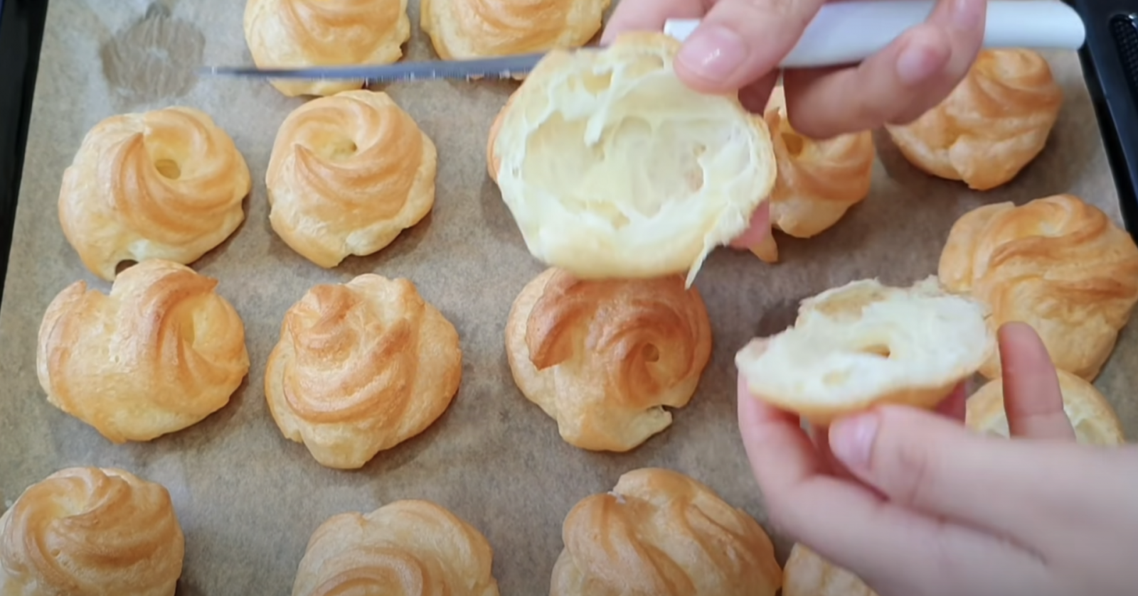  еклери пълнене 