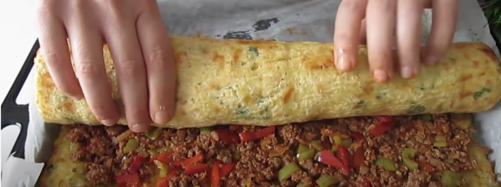  руло от картофи и кайма 