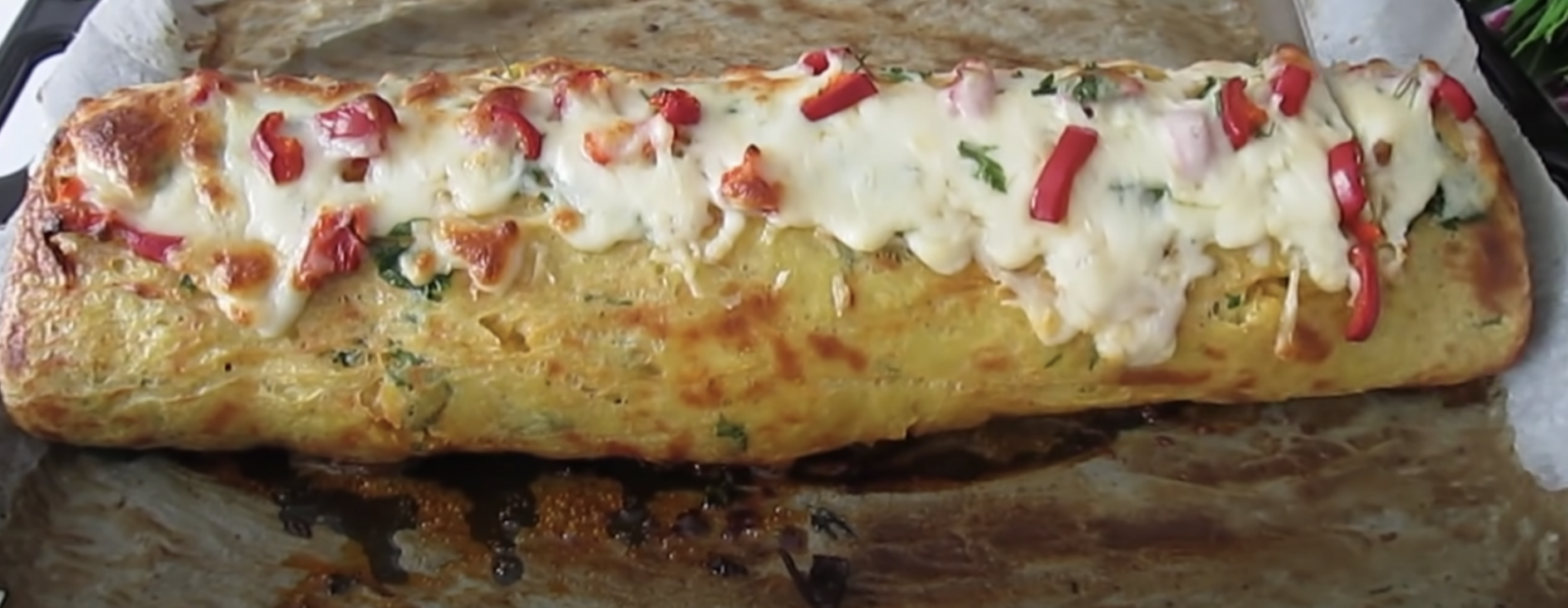  картофено руло с кайма 