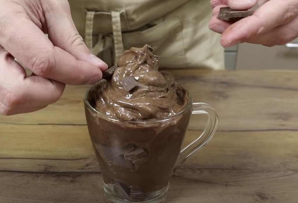 диетичен шоколадов сладолед