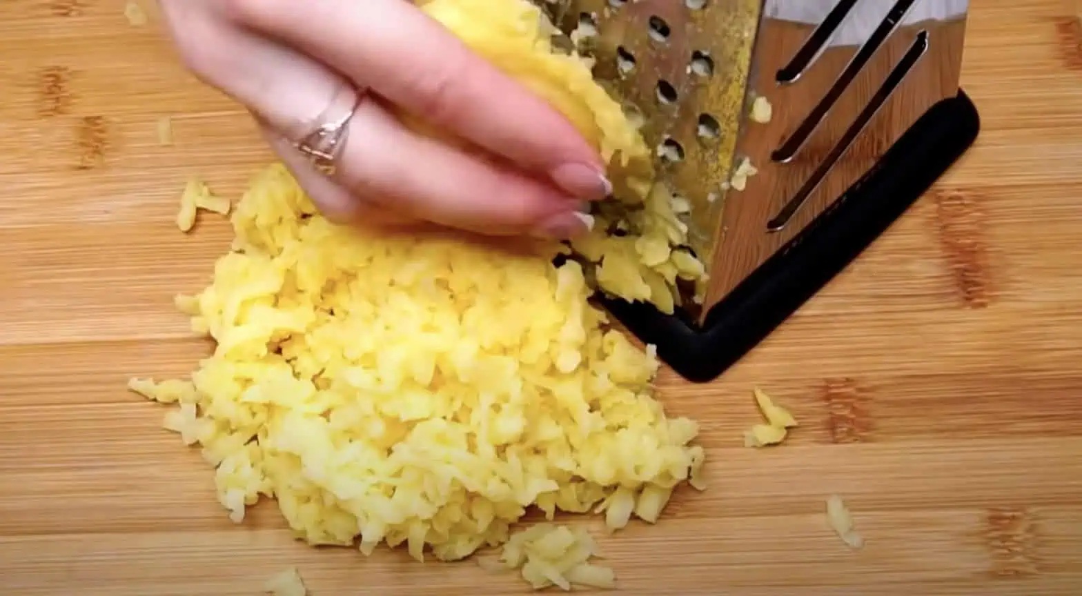 настъргани картофи