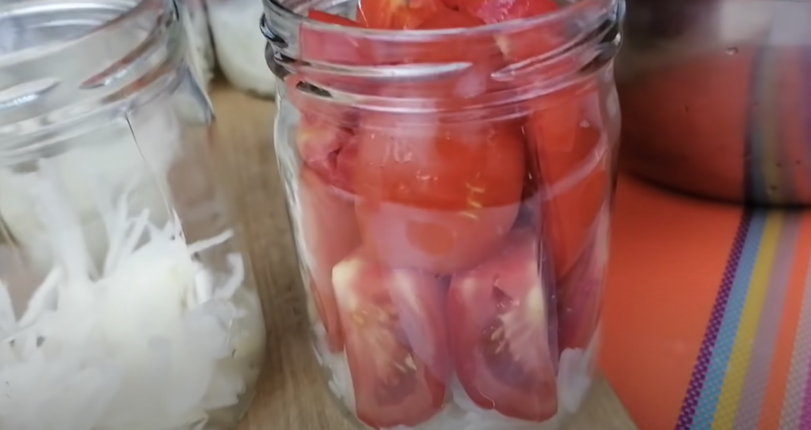 домати с лук
