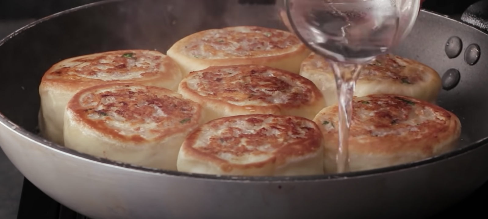  охлюви с тесто на тиган 