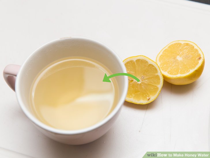 вода с лимонов сок