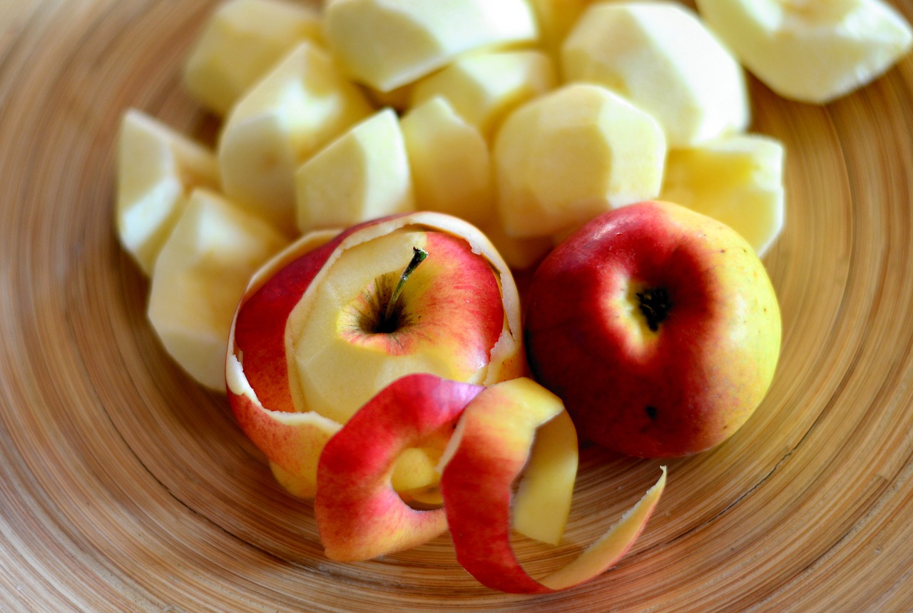 обелени ябълки