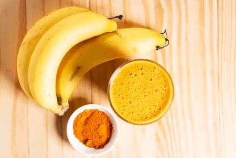банан и куркума