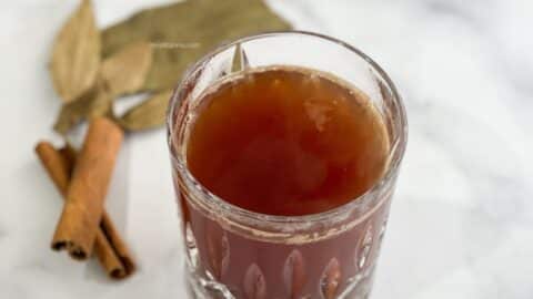 съставки чай отслабване