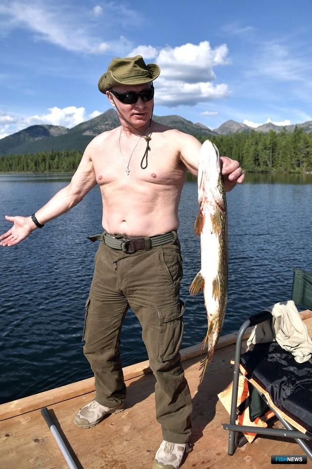 Путин риболов