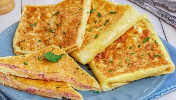 омлет в плик