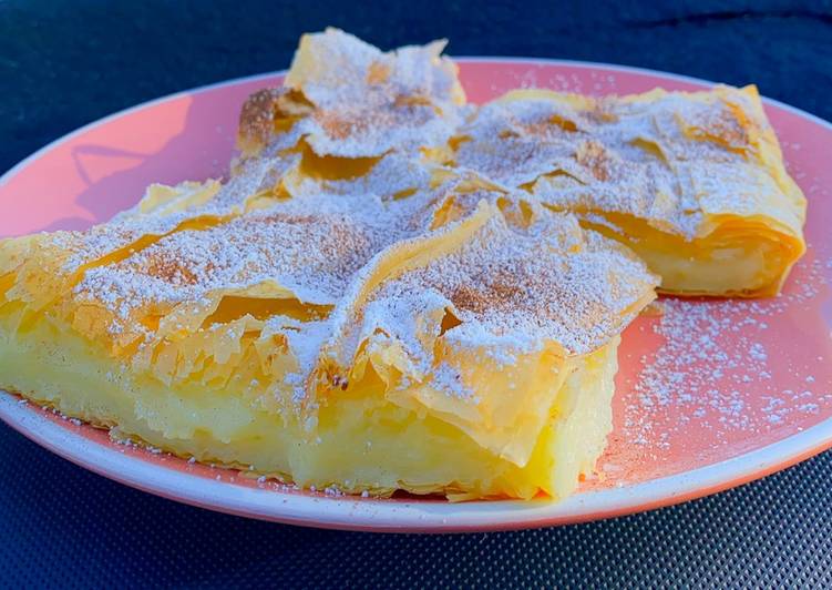  баница с ванилия на Фънки 