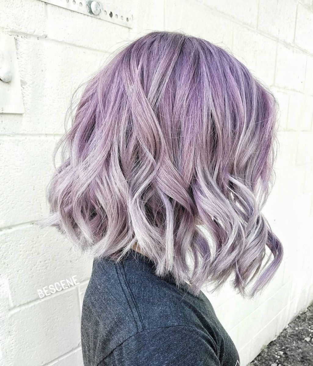 коса лилаво