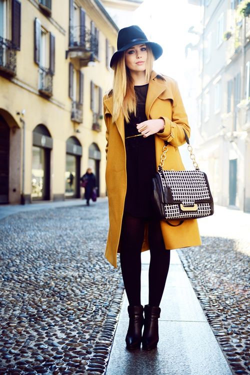 Kayture's Kristina Bazan in a Zalando Collection by Kaviar Gauche trench coat, shoes, and dress, Diane Von Furstenberg bag, Swatch watch and a Guess hat.  ★ Get the similar look on https://www.likewalk.com/de/outfit/54f476a0783f91dd6400a35e ★ #Fashion: