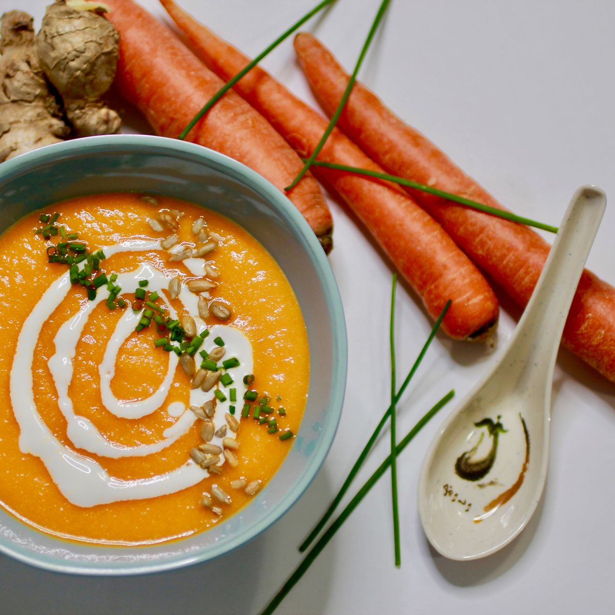 крем супа от моркови