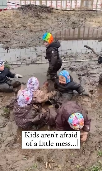 деца в калта