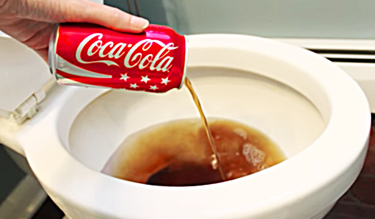 coca cola за почистване