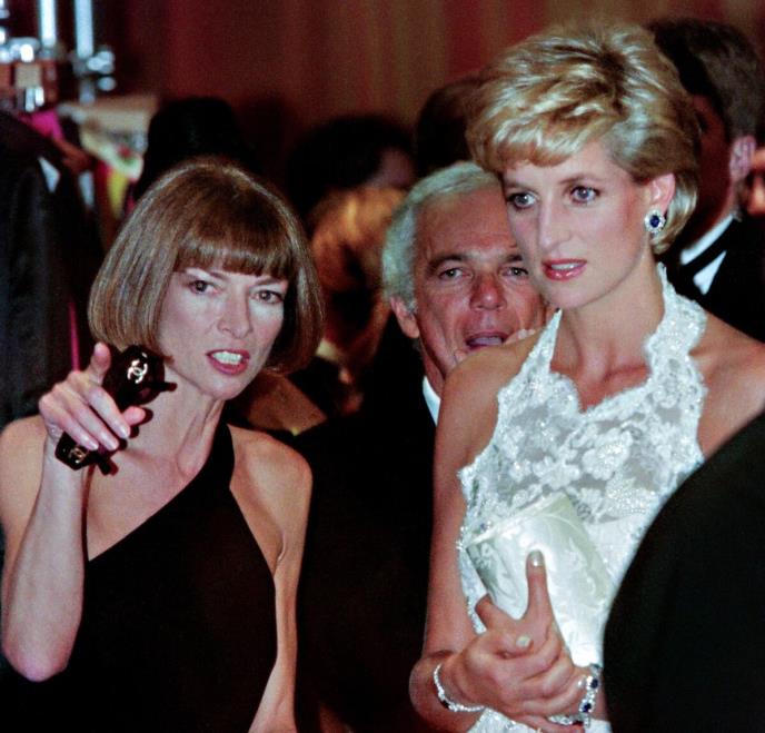 Ана Уинтур и лейди Даяна