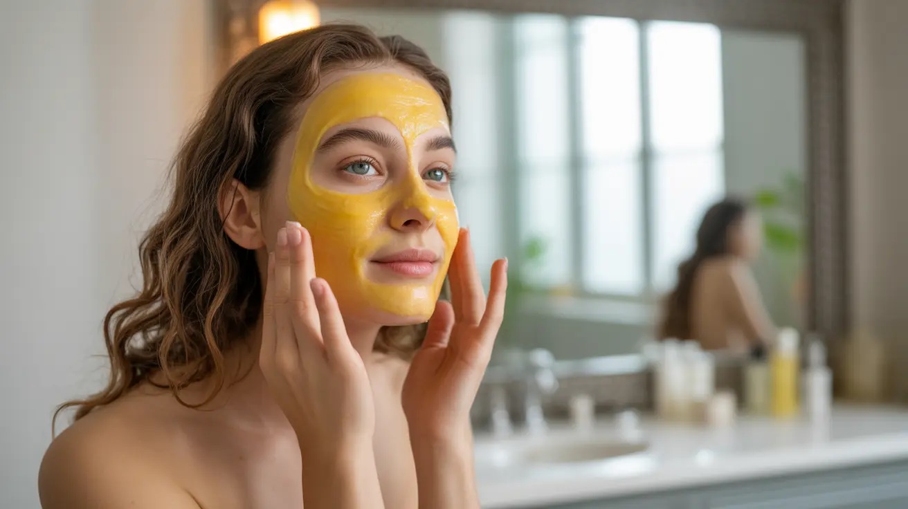 маска с куркума