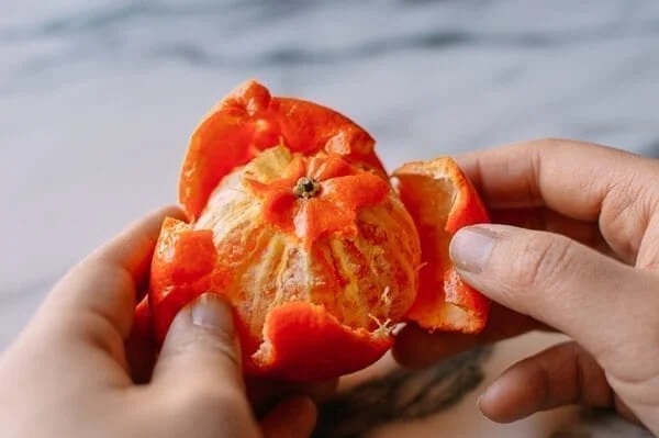 мандарина кора