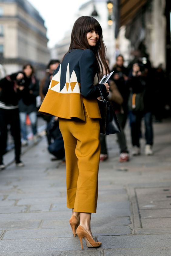 well suited.  Miss Mira in Paris.  #MiroslavaDuma: