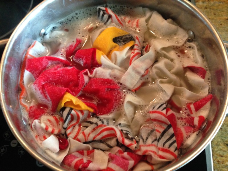  накиснато пране 