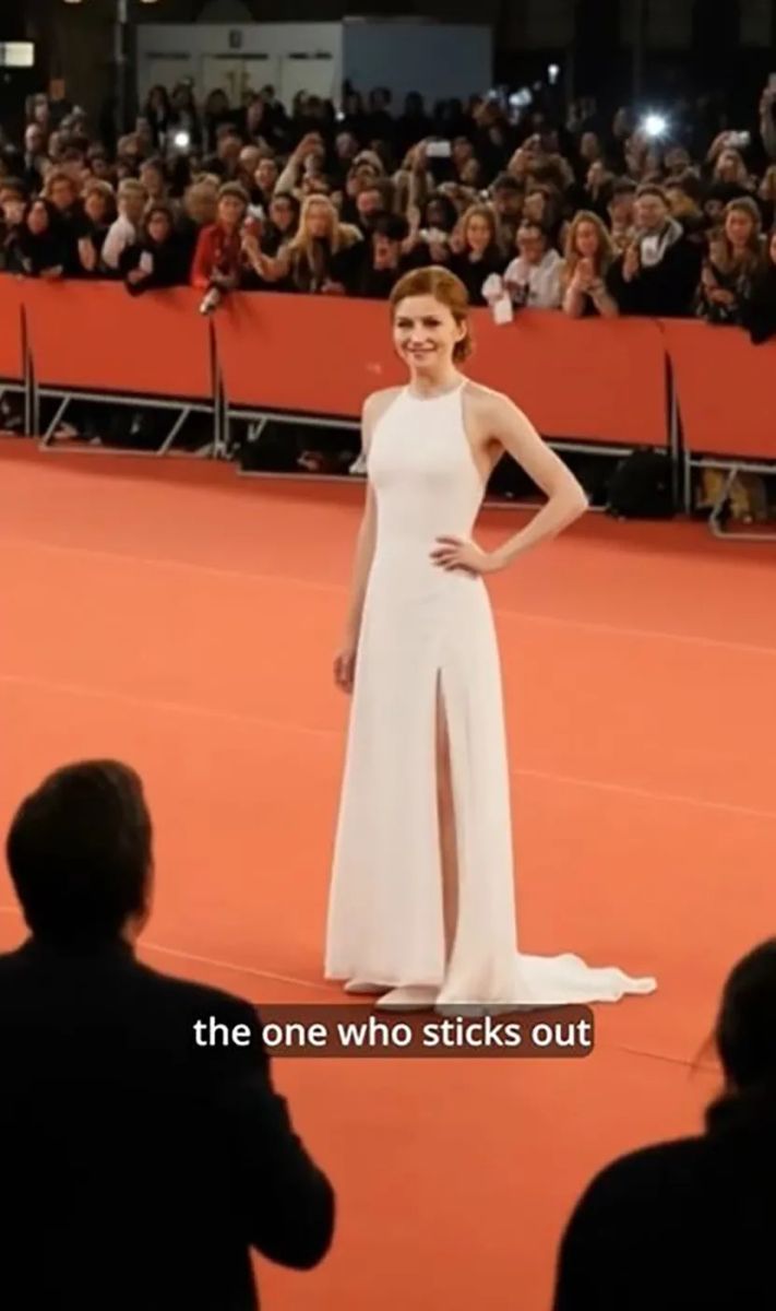 Ева Мурати червен килим