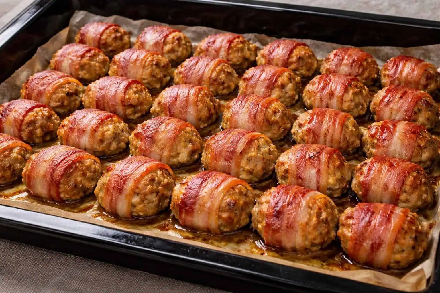 кюфтета в бекон